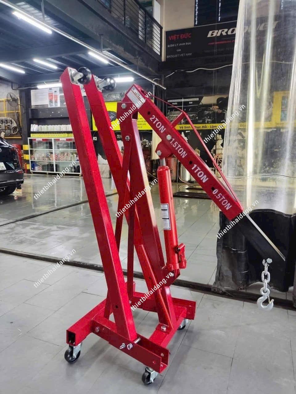 Cẩu móc động cơ 2 tấn-3