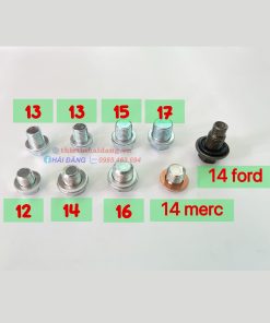 Ốc Rốn Dầu 13, 15, 17 – Giải Pháp Cho Xe Bị Chờn Ren, Hỏng Ren Xả Nhớt