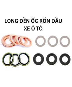 Long đền ốc rốn dầu, ốc xả nhớt ô tô, xe máy