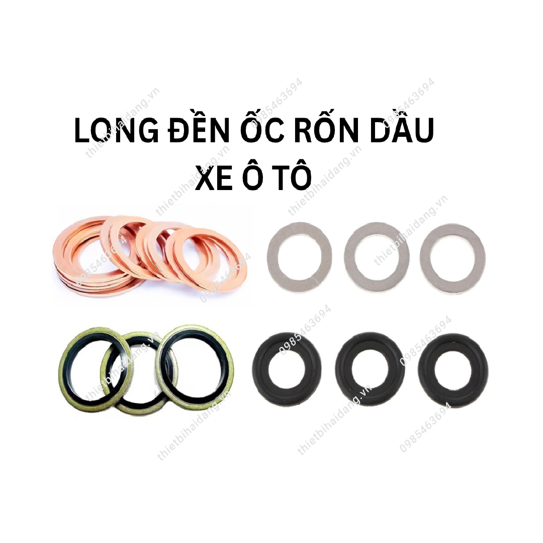 Long đền ốc rốn dầu xe ô tô