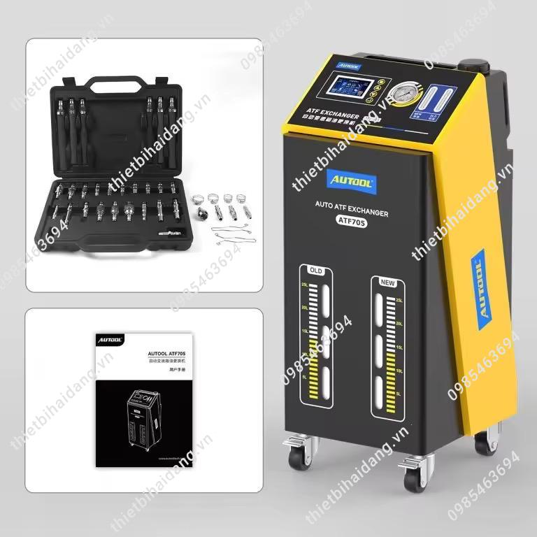 Máy thay dầu hộp số tự động tuần hoàn AUTOOL ATF705 (2)
