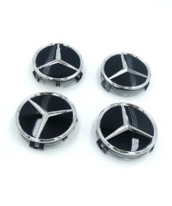 Nắp chụp mâm bánh xe ô tô Mercedes-Benz, đường kính 60mm