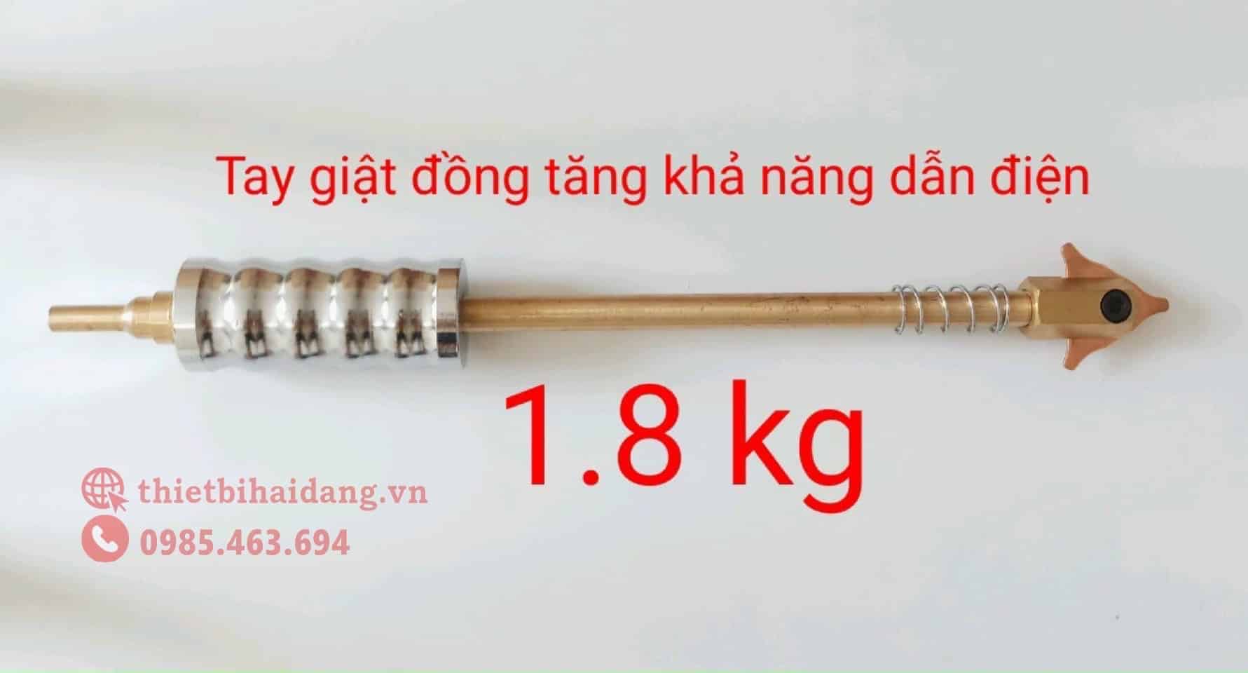 Tay giật thanh đồng cho máy hàn rút tôn