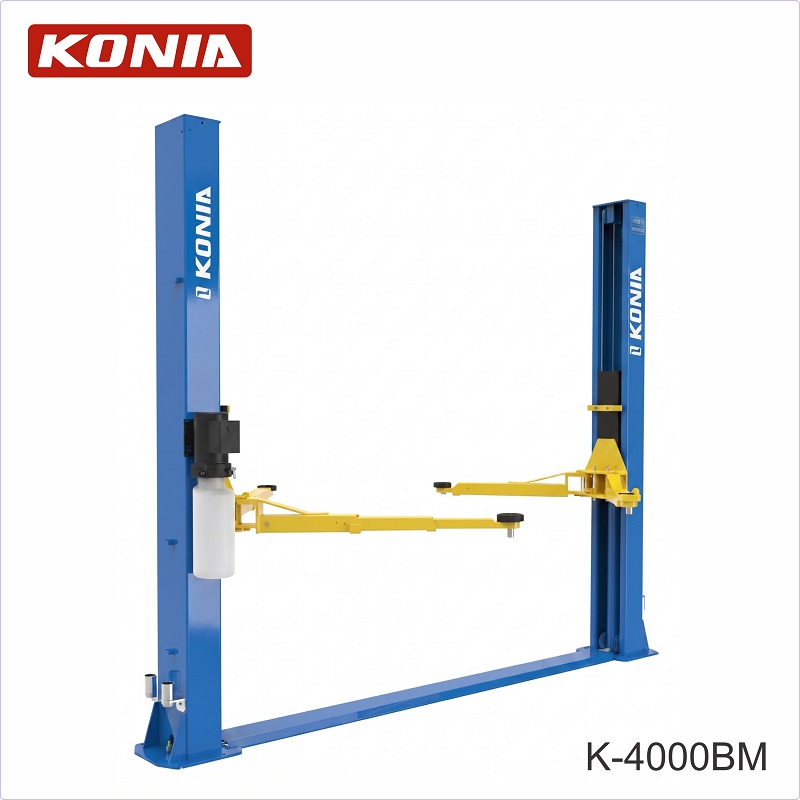 Cầu nâng 2 trụ 4 tấn, đế dưới, K-4000BM