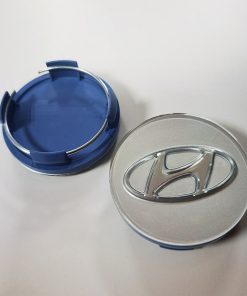 Logo chụp mâm Hyundai đường kính 60mm, ốp lazang bánh xe ô tô Hyundai