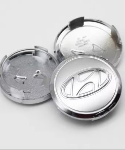 Logo chụp mâm Hyundai đường kính 65mm, ốp lazang bánh xe ô tô Hyundai