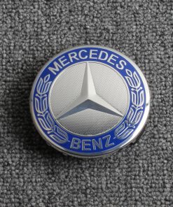 Ốp lazang Mercedes-Benz 75mm – Logo chụp mâm xe ô tô bền đẹp