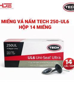 Miếng Vá Nấm Tech 250-UL6 Hộp 14 Miếng – Vá Lốp Không Săm Chính Hãng Mỹ