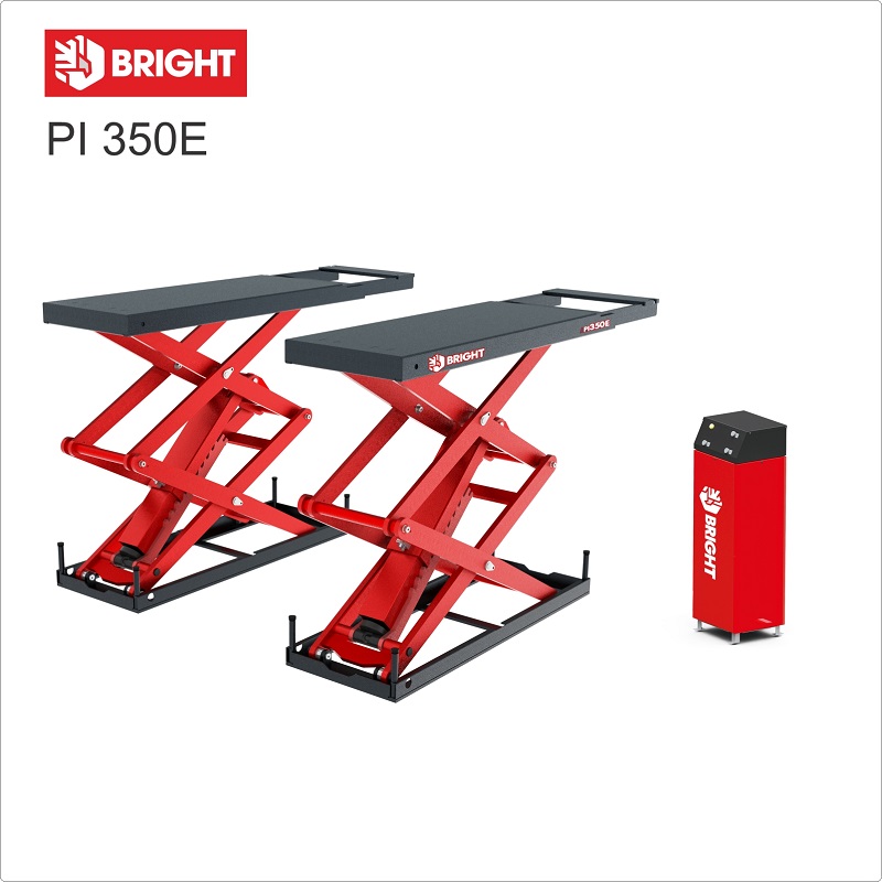 pi_350e-1 Cầu nâng ô tô kiểu cắt kéo móng chìm PI-350E