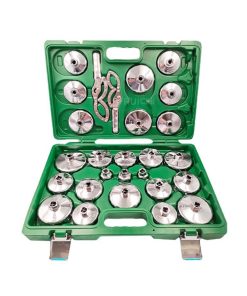 Bộ Vam Tháo Cốc Lọc Dầu Động Cơ 27 Chi Tiết – Dụng Cụ Tháo Cốc Lọc Đa Năng Cho Gara